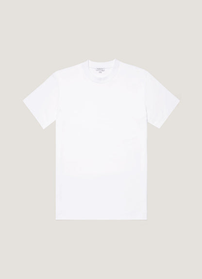 Mens Relaxed Fit Heavyweight Tshirt In White Mtsh0181 Whaa