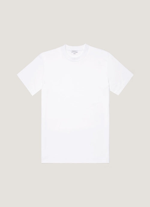Mens Relaxed Fit Heavyweight Tshirt In White Mtsh0181 Whaa