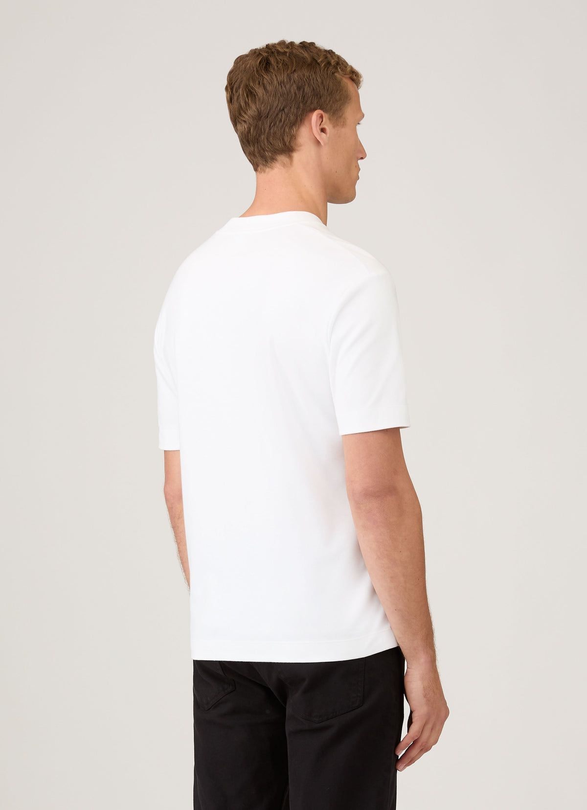 Mens Relaxed Fit Heavyweight Tshirt In White Mtsh0181 Whaa