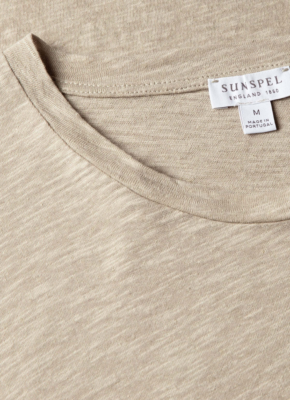 Mens Cotton Linen Tshirt In Ash Mtsh0192 Gyfi