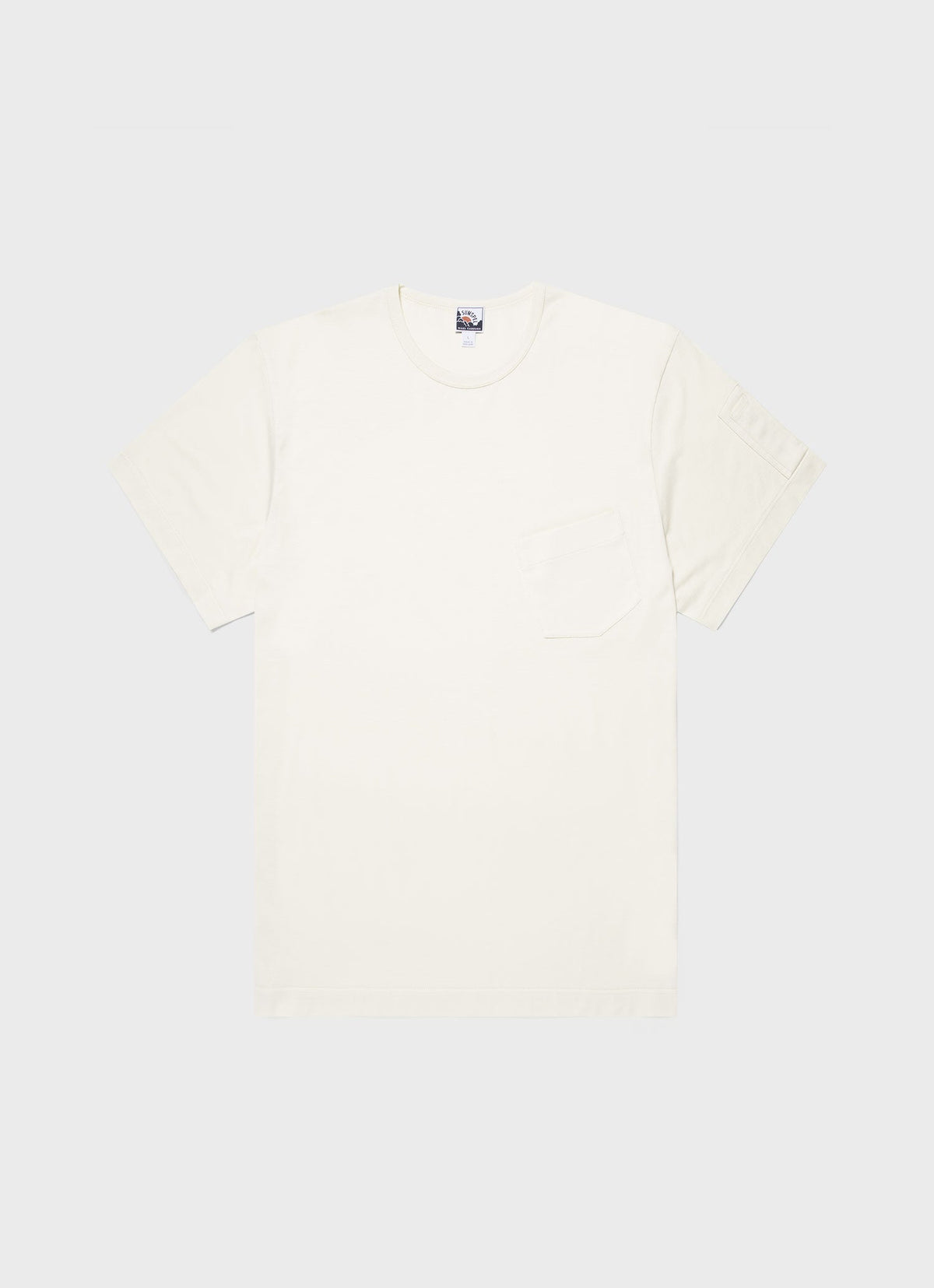 Mens Nigel Cabourn Tshirt In Stone White Ncmtsh0171 Whhm