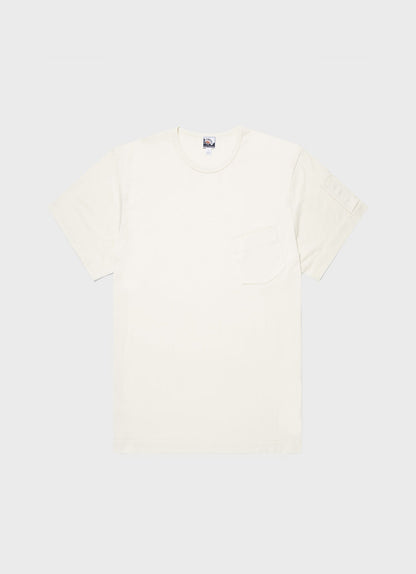 Mens Nigel Cabourn Tshirt In Stone White Ncmtsh0171 Whhm