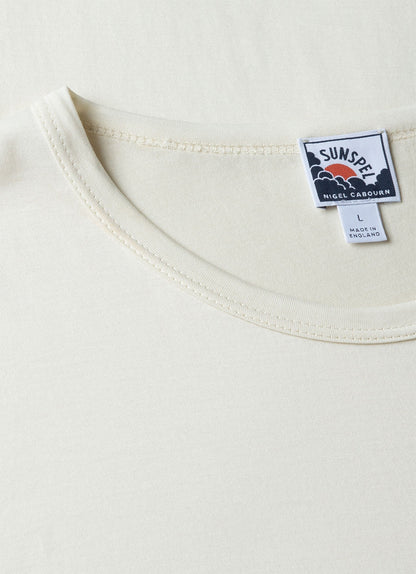 Mens Nigel Cabourn Tshirt In Stone White Ncmtsh0171 Whhm