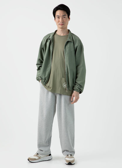 Mens Nigel Cabourn Long Sleeve Tshirt In Army Green Ncmtsh0172 Gnhj