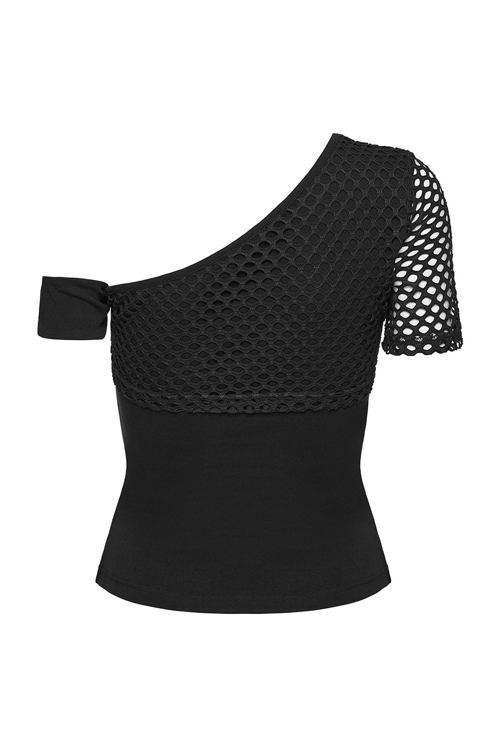 Absinthe Cotton Fishnet Top