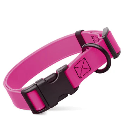 Dog Bar Super Soft Rubber Waterproof Collars with Quick Release Clip