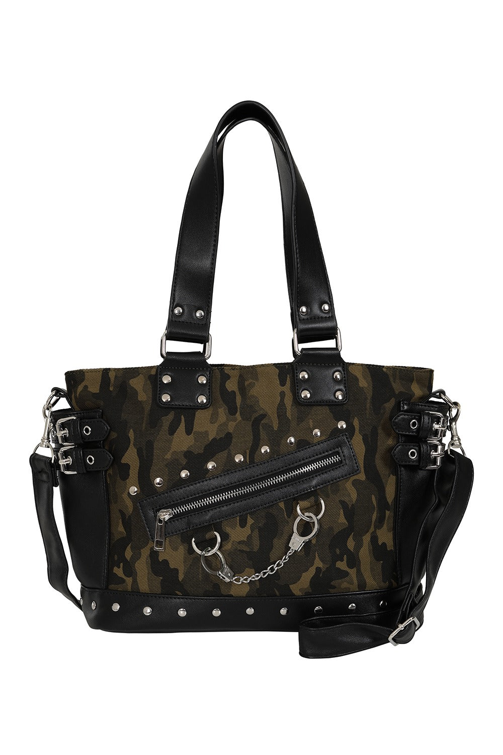 Camo Green Punk Hellbound Handbag