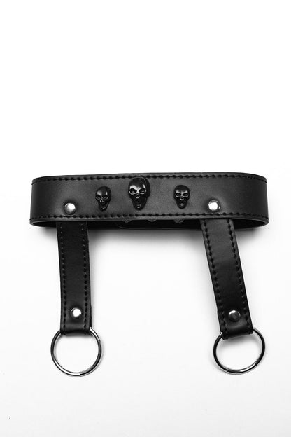 Cyberpunk Chain & Choker Fairy Wings Harness