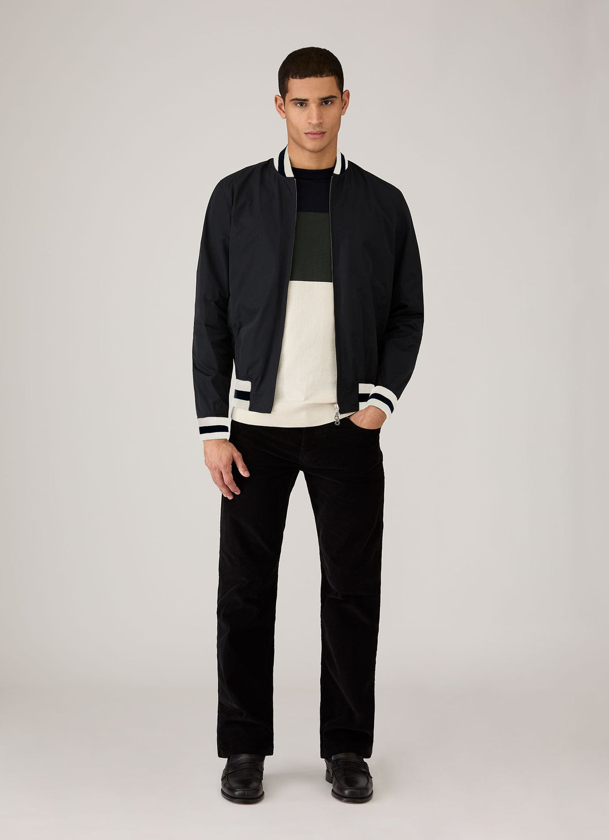 Mens Paul Weller Jumper In Forest Pwmjum8320 Gnjf