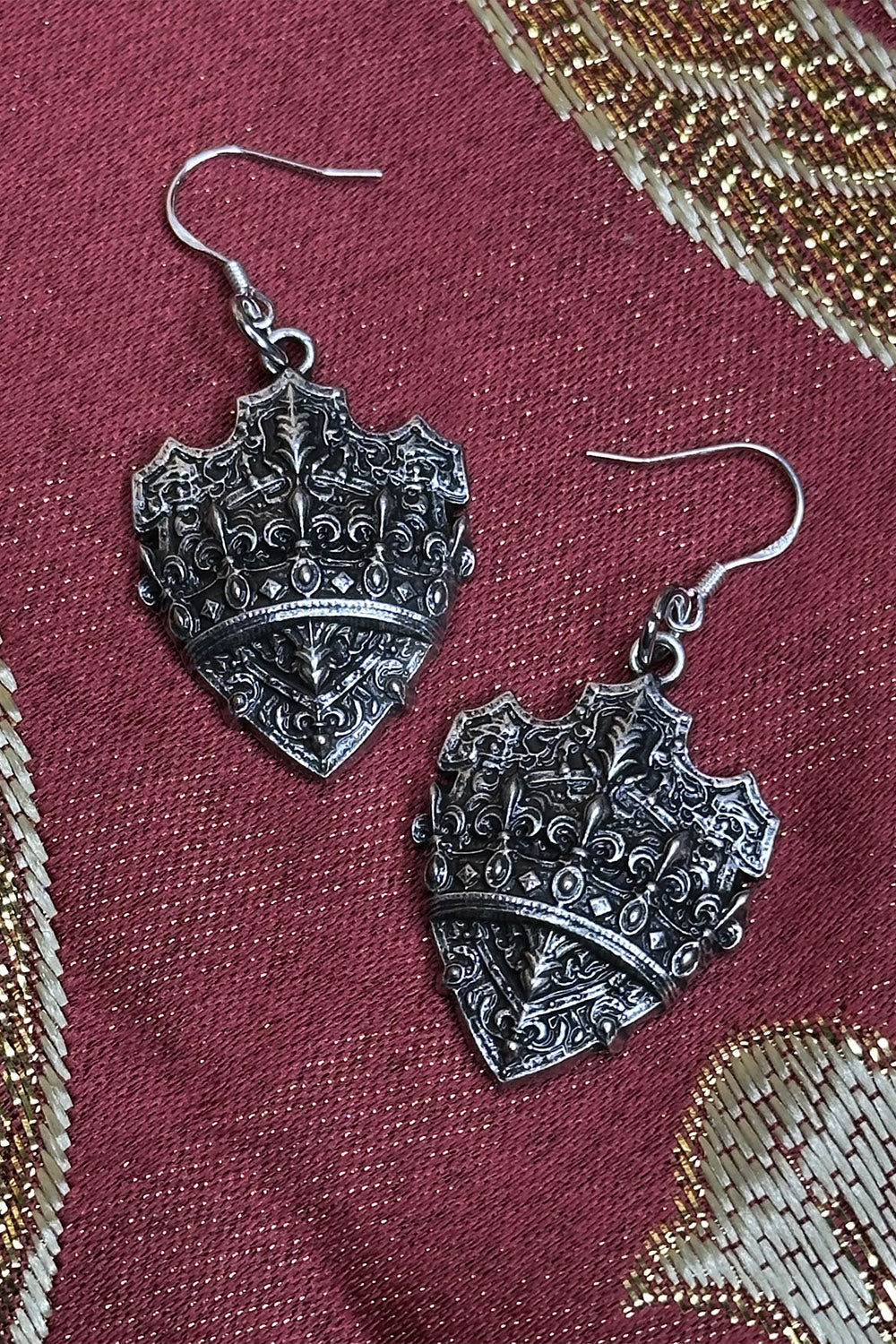 By The Shield Earrings