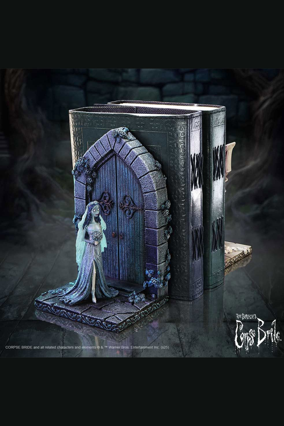 Corpse Bride Emily and Victoria Bookends