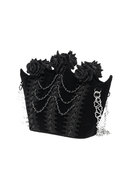 Black Rose Mourning Bag