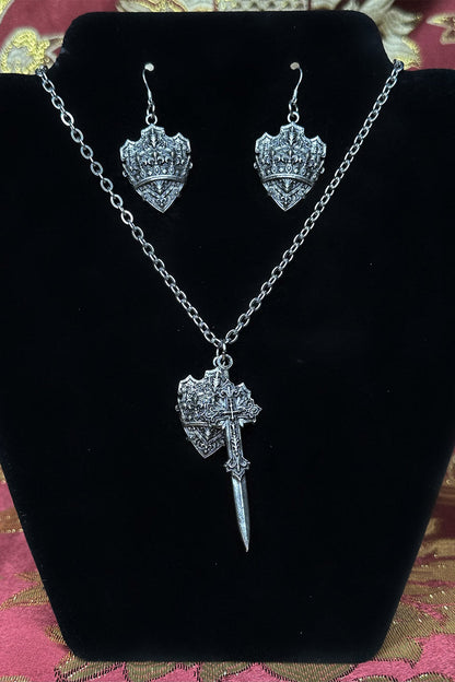 By The Shield Earrings