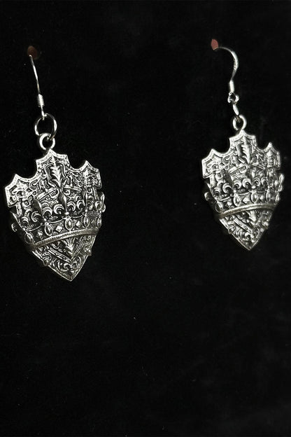 By The Shield Earrings