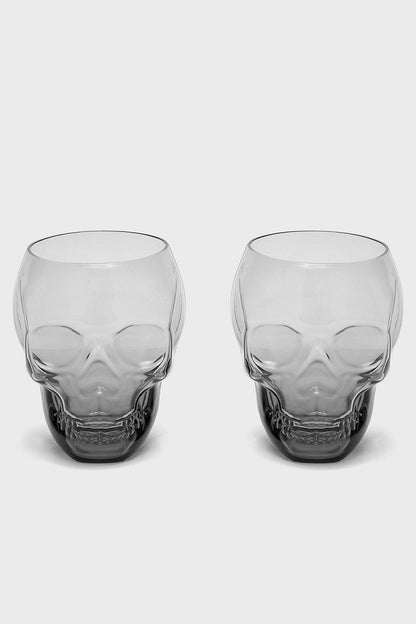 Cranium Drinking Glasses [Grey]