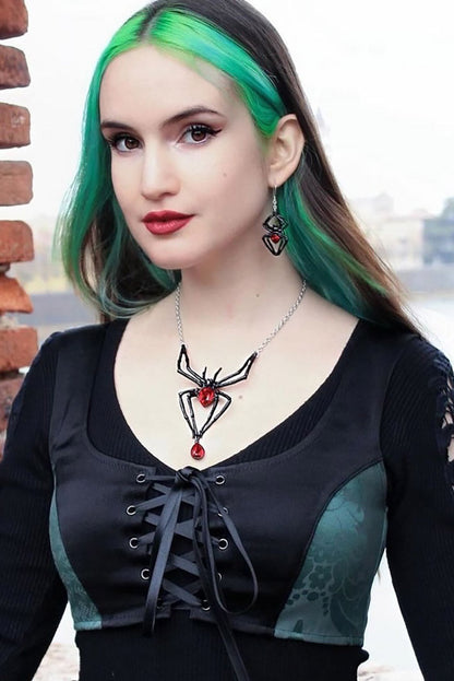 Black Widow Necklace