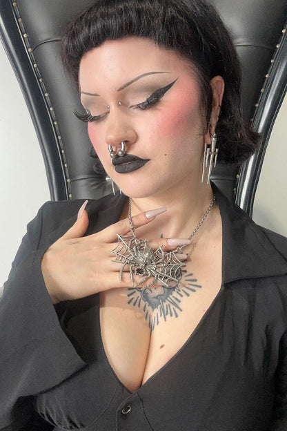 Arachnophobia Necklace
