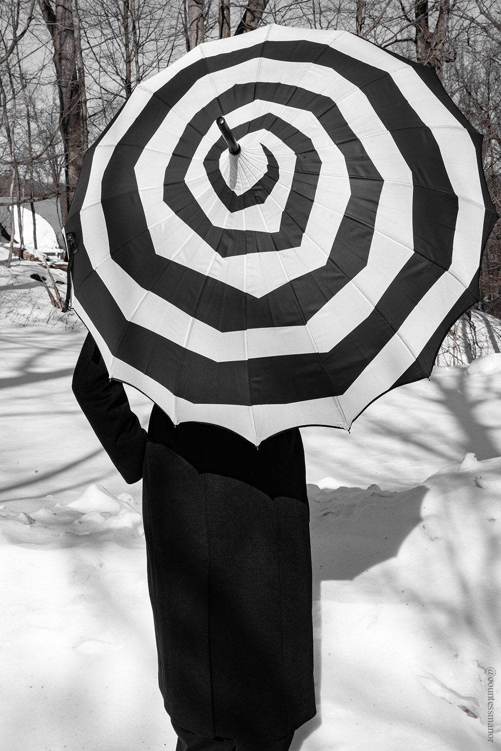 Batwing Pagoda Umbrella [SPOOKY SPIRAL]