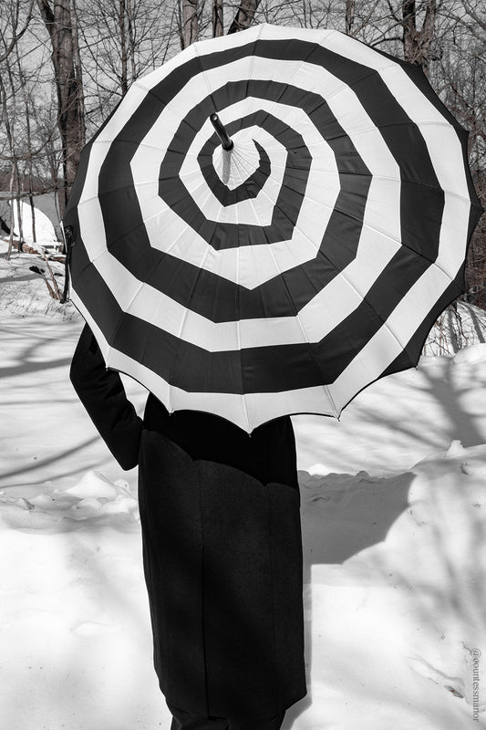 Batwing Pagoda Umbrella [SPOOKY SPIRAL]