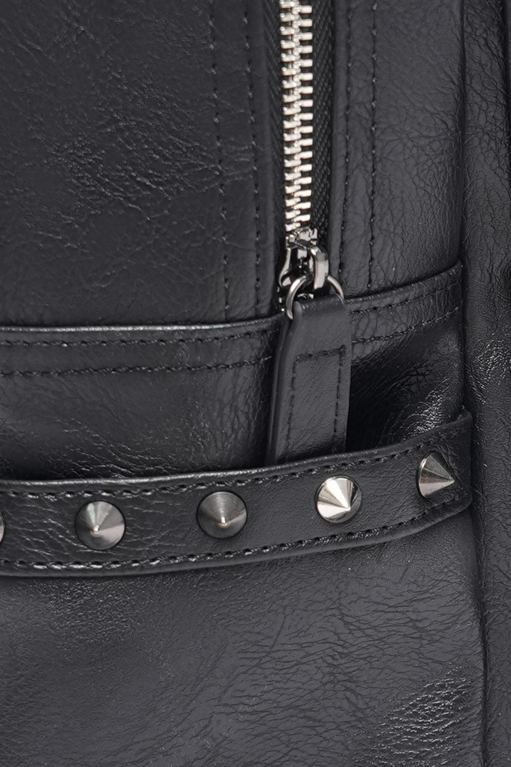 Catacombs Spiked Vegan Leather Backpack