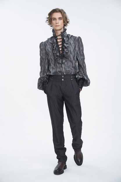 Boneash Striped Pants