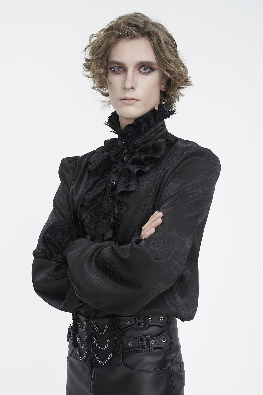 Castle Dracula Lace-Up Shirt