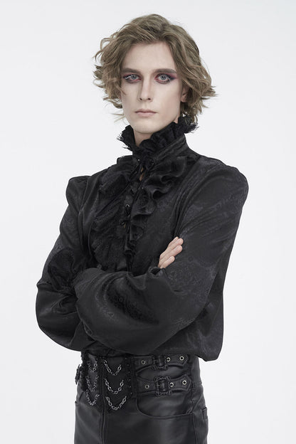 Castle Dracula Lace-Up Shirt