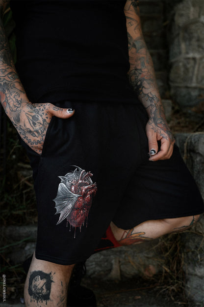 Bat Bite Sweat Shorts [Unisex]