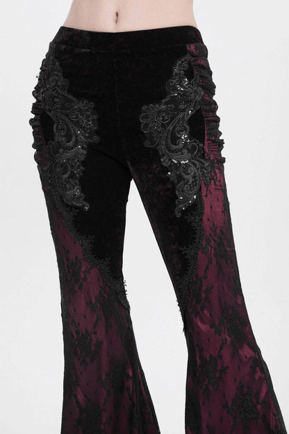 Bloodlace Beaded Flares
