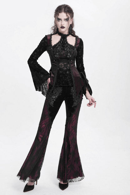 Bloodlace Beaded Flares