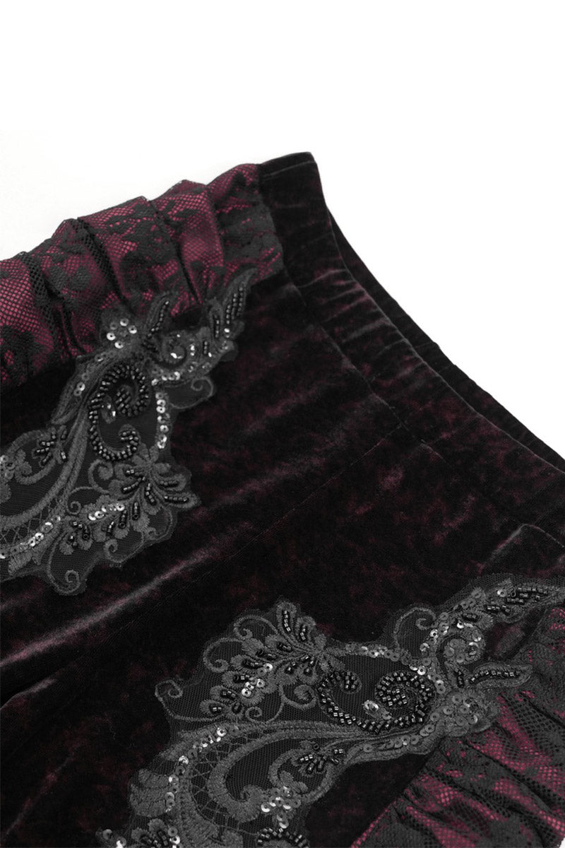Bloodlace Beaded Flares