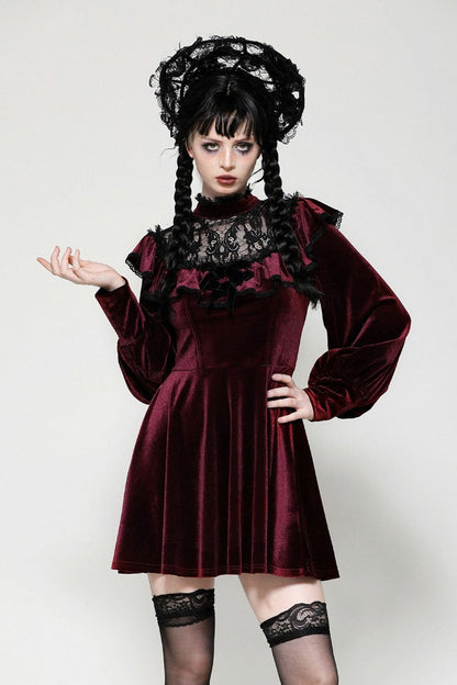Blood Doll Mini Gothic Lolita Dress