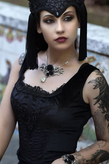 Bacchanal Rose Necklace