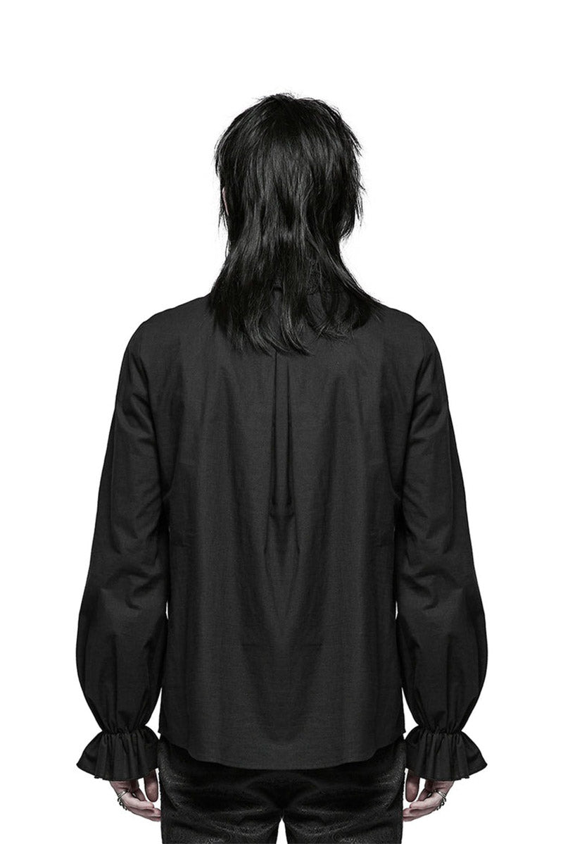Bone Dagger Lace-Up Shirt