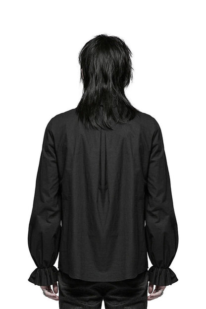 Bone Dagger Lace-Up Shirt