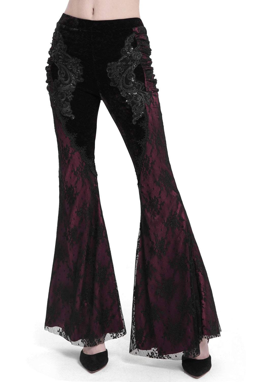 Bloodlace Beaded Flares