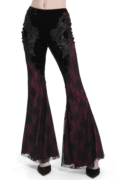 Bloodlace Beaded Flares