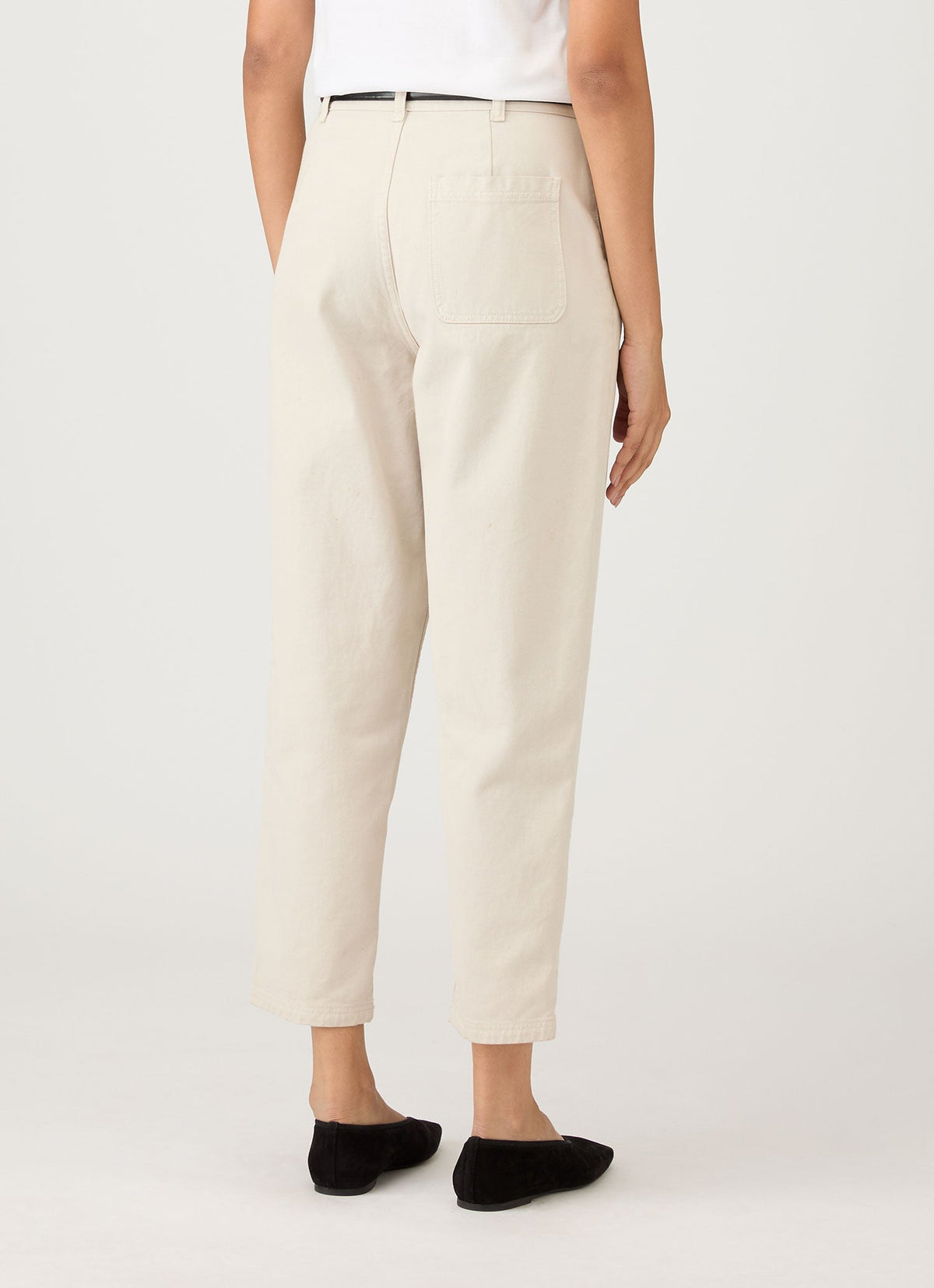 Tapered Trouser In Chalk22