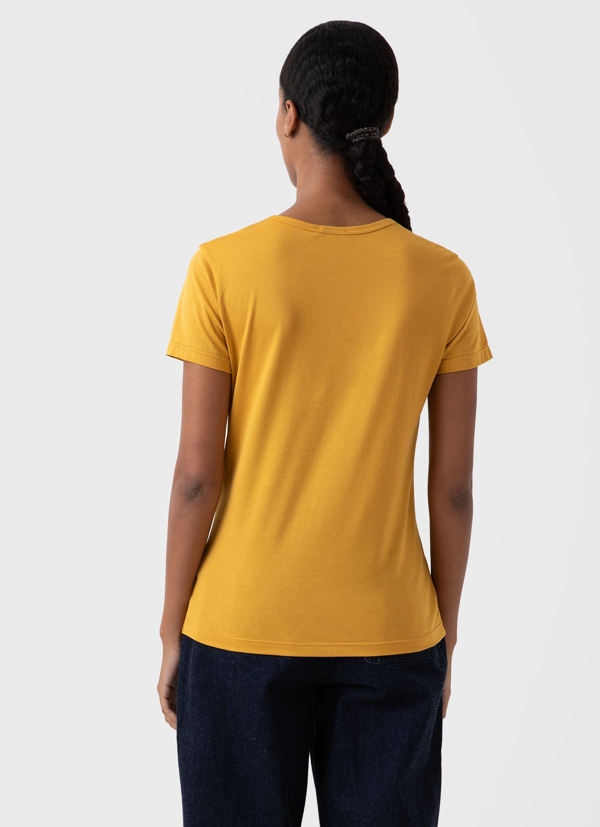 Womens Short Sleeve Crew Neck T Shirt In Cider Wtsh0032 Orax