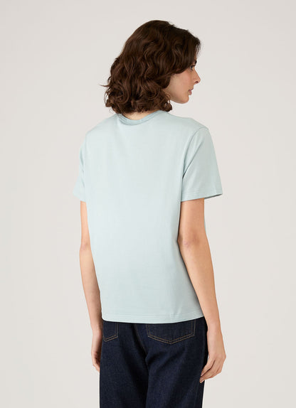Womens Relaxed Fit Tshirt In Peppermint Wtsh0170 Buwz