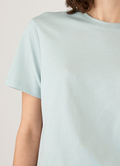 Womens Relaxed Fit Tshirt In Peppermint Wtsh0170 Buwz