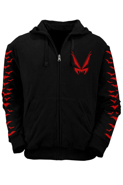 Bat Romance Hoodie [BLOOD RED]